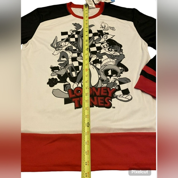 Looney Tunes Athletic Men’s Long Sleeve Graphic Design T-Shirt Size M - Picture 6 of 10